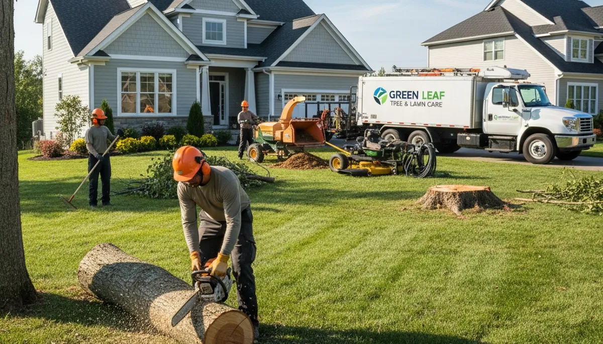 Professional lawn care and tree removal service in Buffalo, NY by Chop Chop Tree experts