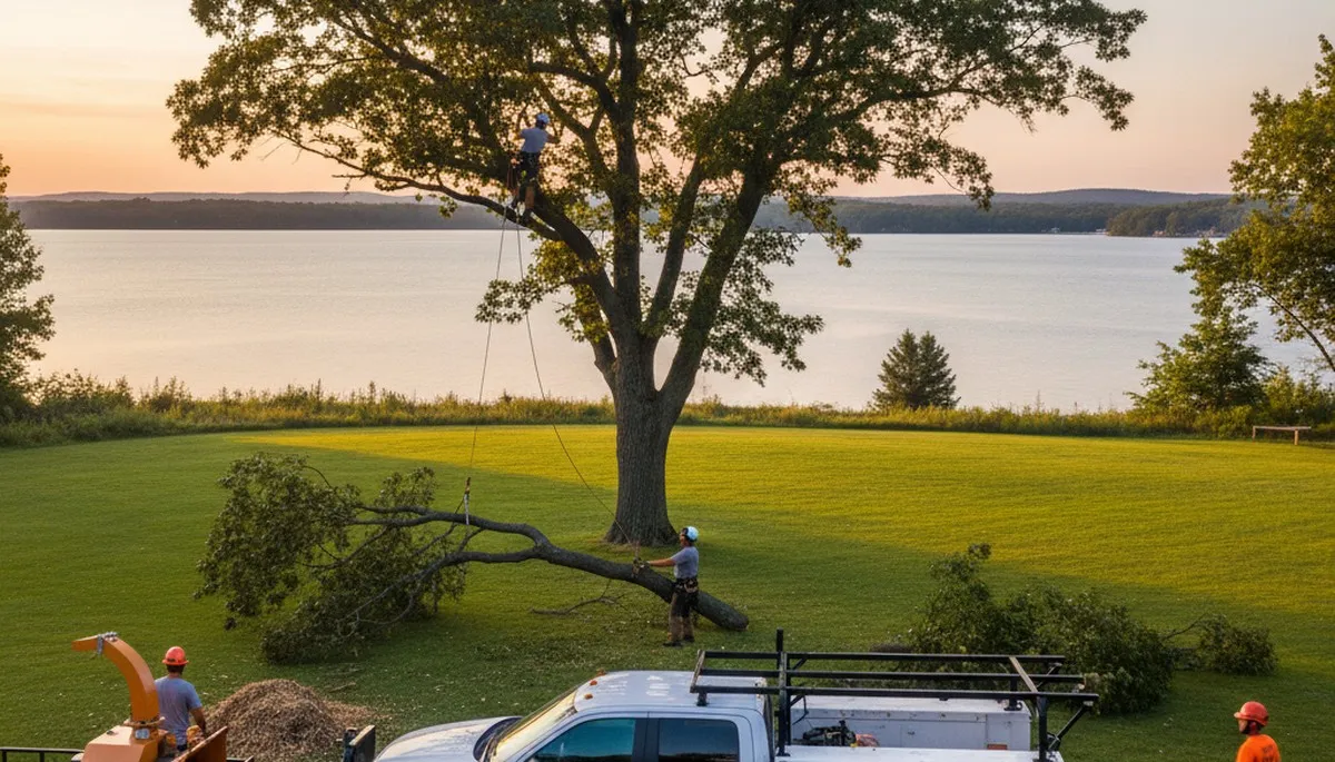 Professional tree removal service in Buffalo NY by certified arborists