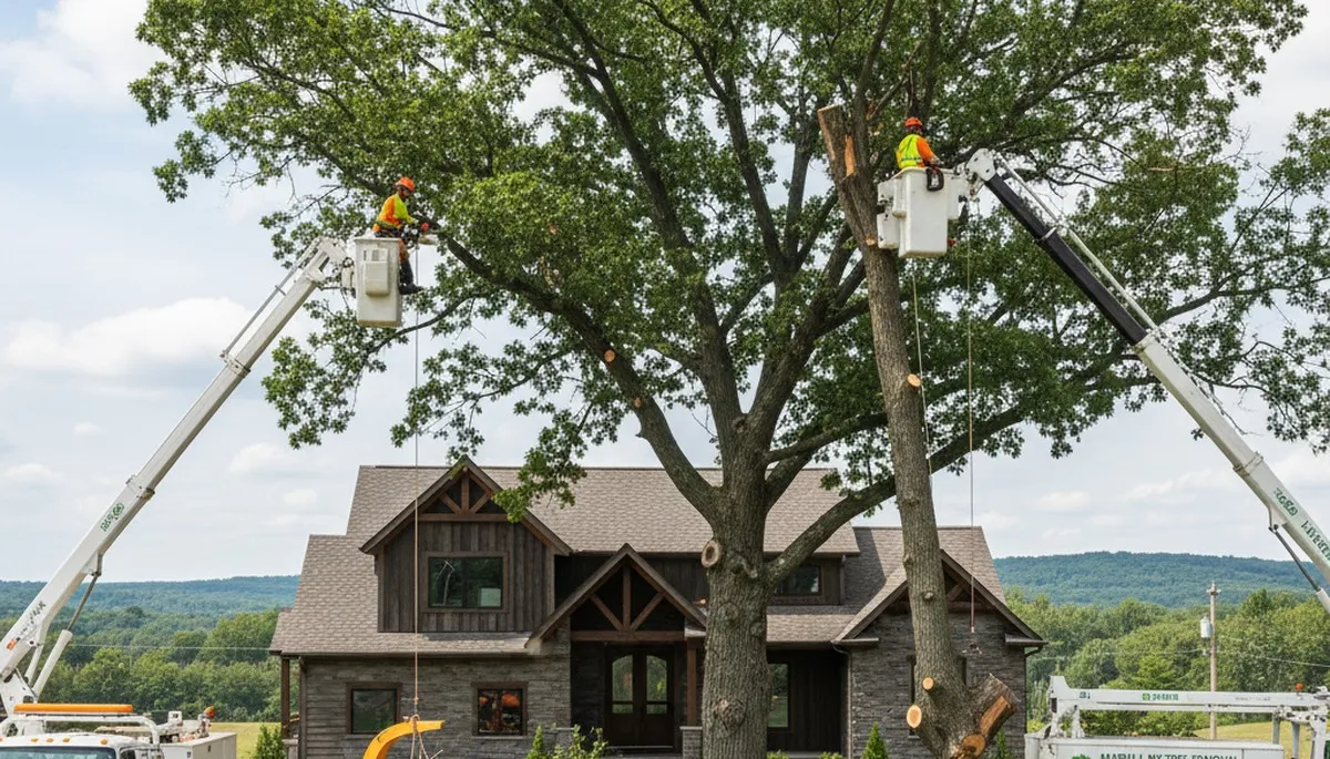 Professional tree removal service in Buffalo NY by treetrimmingbuffalony.com experts