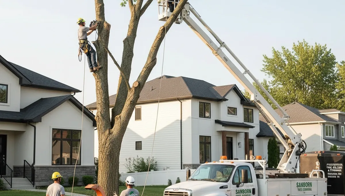 Professional tree removal service in Buffalo NY by certified arborists at TreeTrimmingBuffaloNY.com